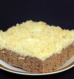 Řezy s kokosovými pilinami